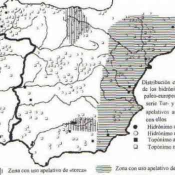 Click para ampliar. Pulsa en el nombre para ver la ficha. Topónimos serie tur- Hispania prerromana